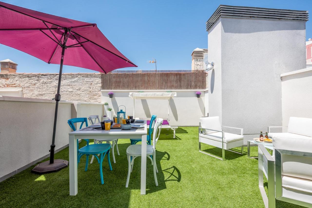 Appartamento Atico Con Terraza Ac 1Hab En El Centro Y Piscina Comunitaria Málaga Esterno foto