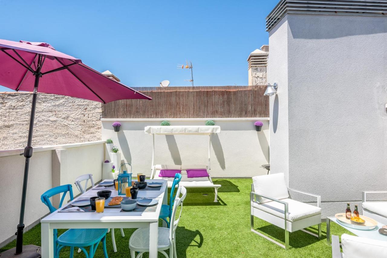 Appartamento Atico Con Terraza Ac 1Hab En El Centro Y Piscina Comunitaria Málaga Esterno foto