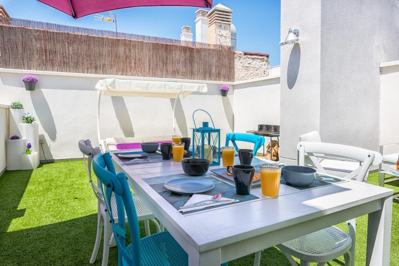 Appartamento Atico Con Terraza Ac 1Hab En El Centro Y Piscina Comunitaria Málaga Esterno foto